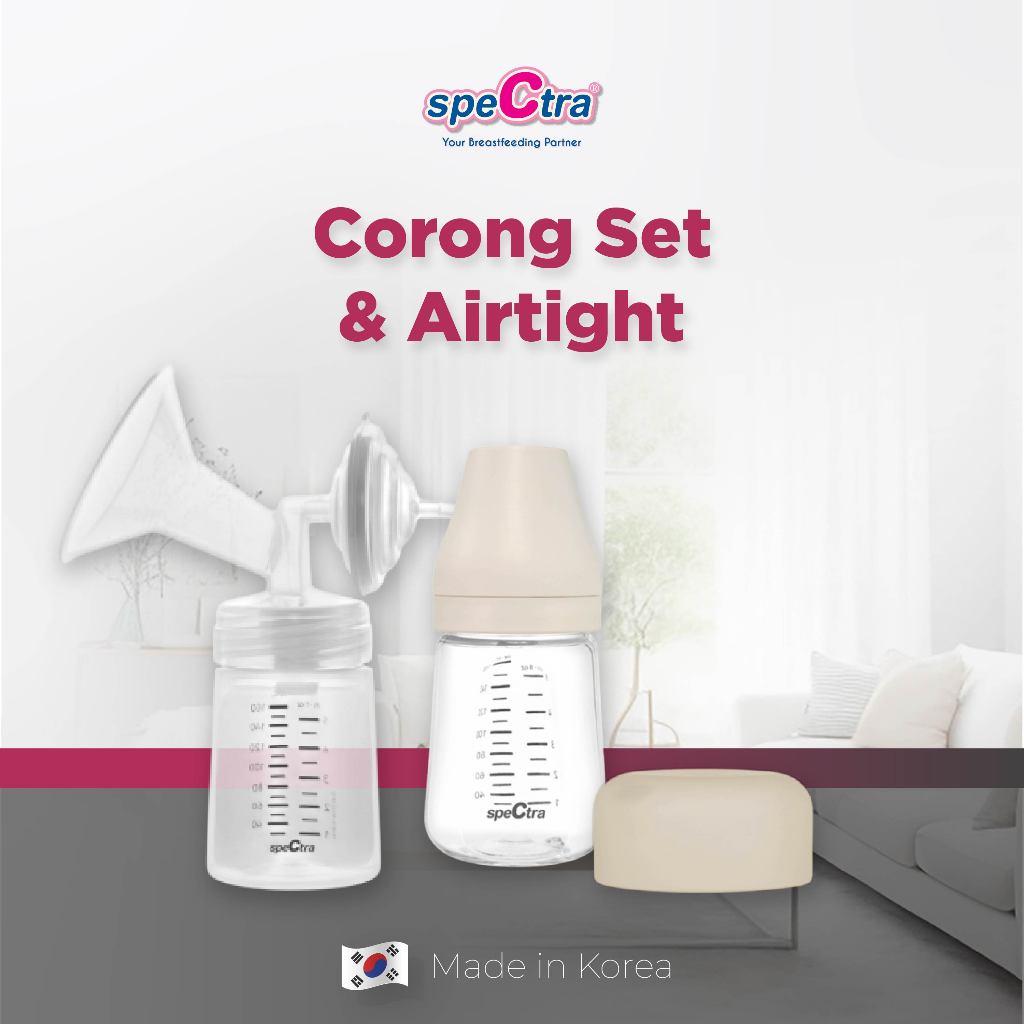 Corong Set Breastshield Pompa ASI Spectra Original Korea 5 Ukuran