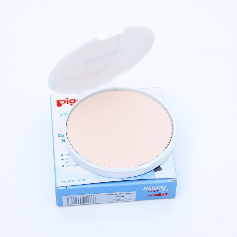 Pigeon Teens Compact Powder Refill 14gr Beige UV Protection Non-Acnegenic Foto 4