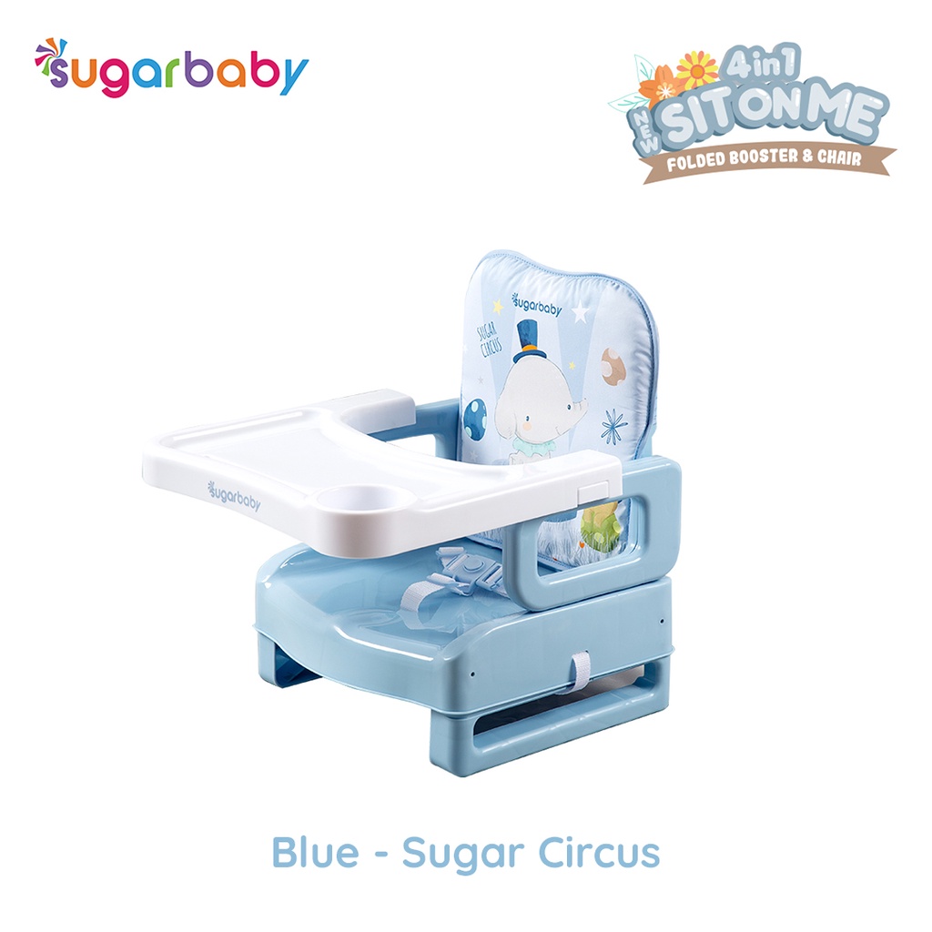 Kursi Makan Anak Sugarbaby SitOnMe Folded Booster 4in1 Portable Lipat Foto 8