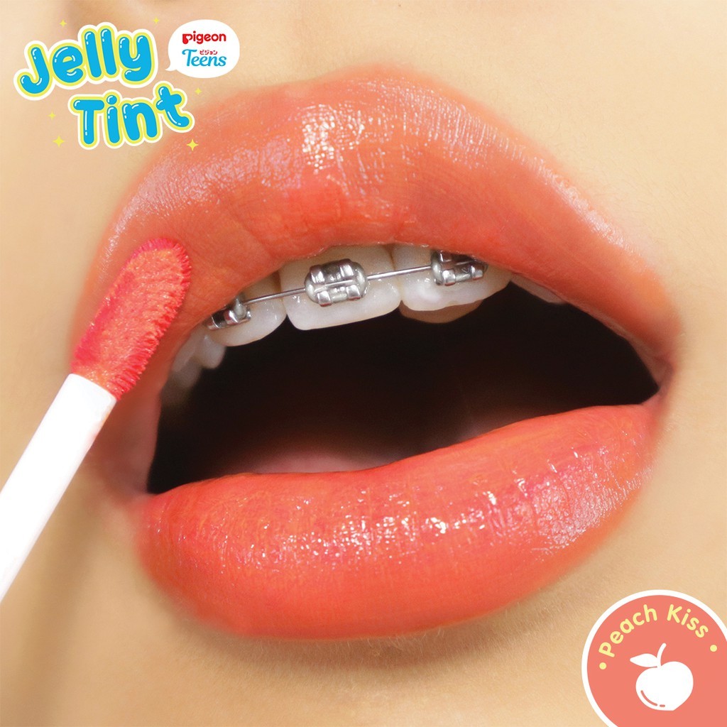 Pigeon Teens Jelly Tint Lip Tint Longlasting Transferproof Moisturizing BPOM Foto 7