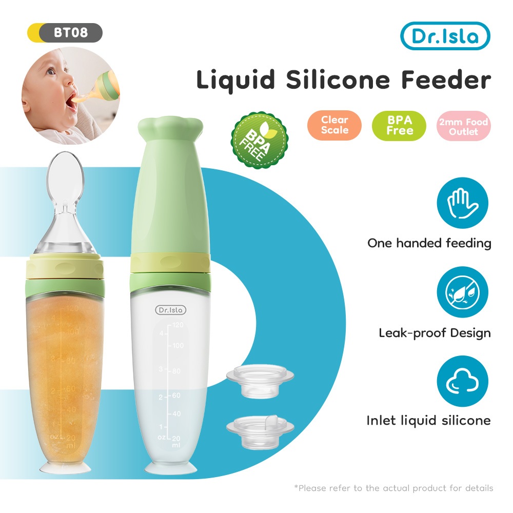 Sendok Mangkuk Bayi Dr.isla BT08 2-in-1