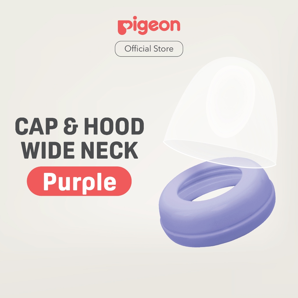 Pigeon Screw Cap Tutup Dot Botol Susu Wide Neck Biomass PP 6 Warna Foto 7