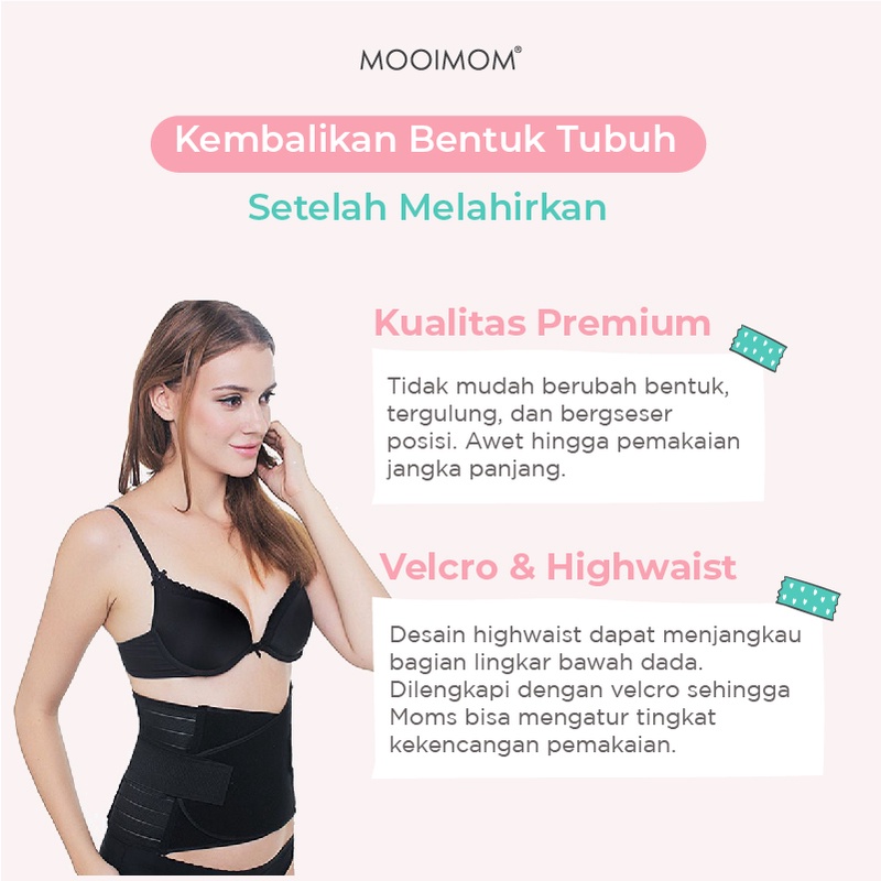 Korset Pasca Melahirkan MOOIMOM Adjustable Foto 4