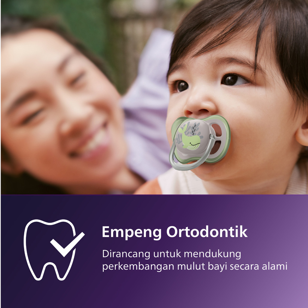 Empeng Philips Avent Ultra Air Ortodontik Foto 4