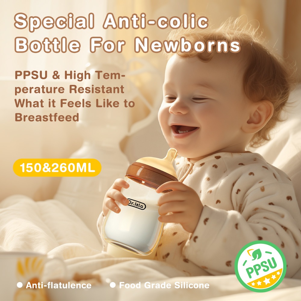 Dr.isla Dot Bayi Botol Susu Anti Kolik Foto 4