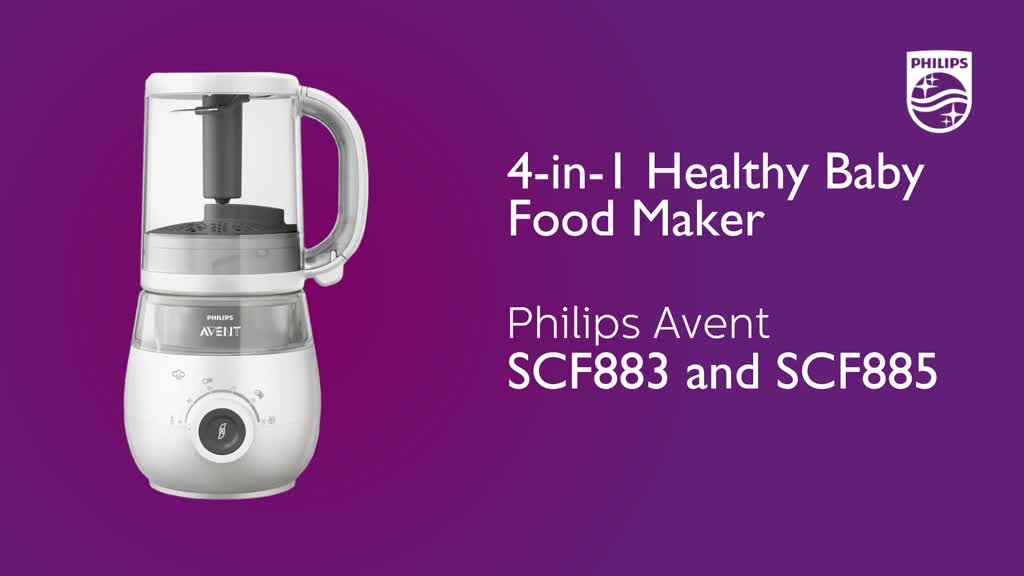 Philips Avent Food Processor SCF883/01 4-in-1