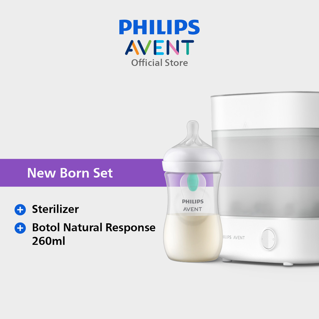 Philips Avent Sterilizer Advanced & Botol Anti Kolik