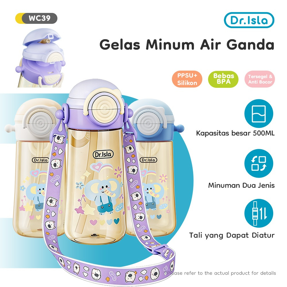 Botol Minum Anak Dr.isla PPSU Flip-It