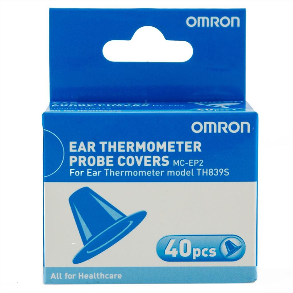 Omron Probe Cover MC-EP2 TH839S 40 Pcs Pelindung Sensor Termometer Telinga Foto 2