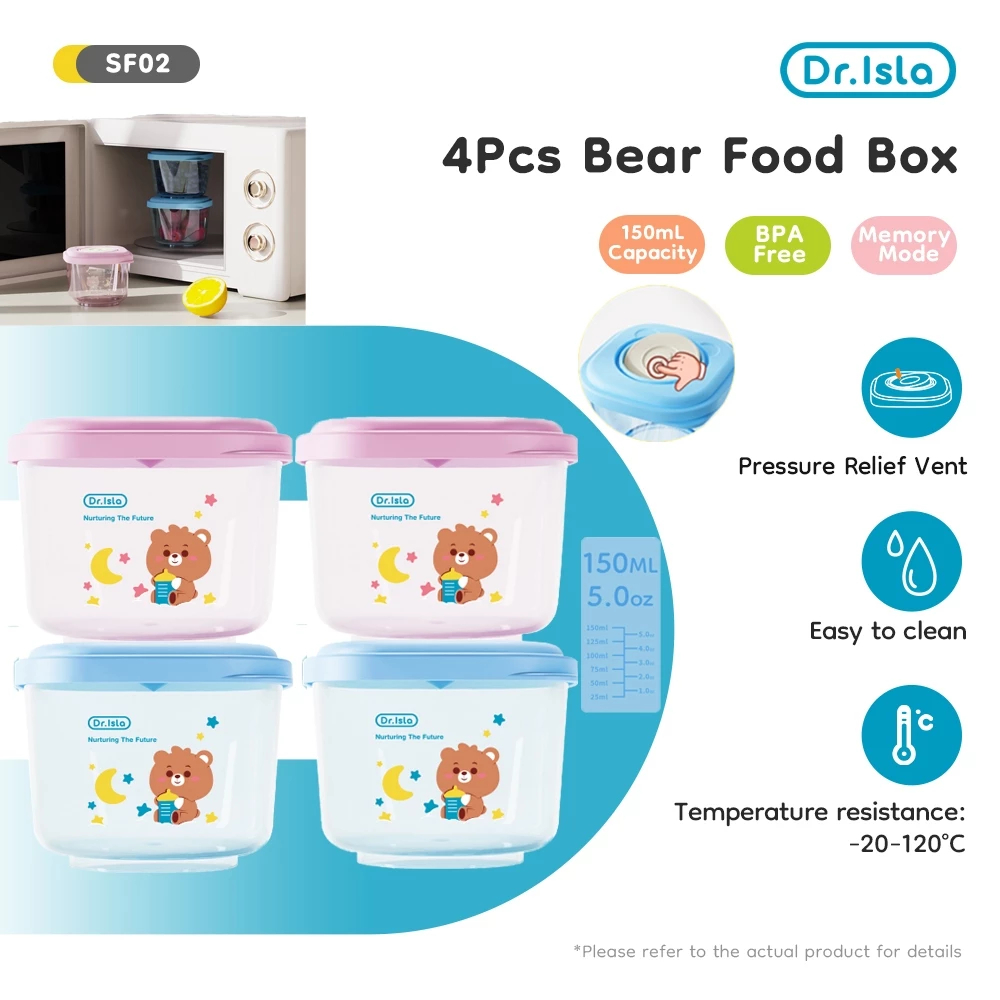 Dr.isla Food Container MPASI BPA Free
