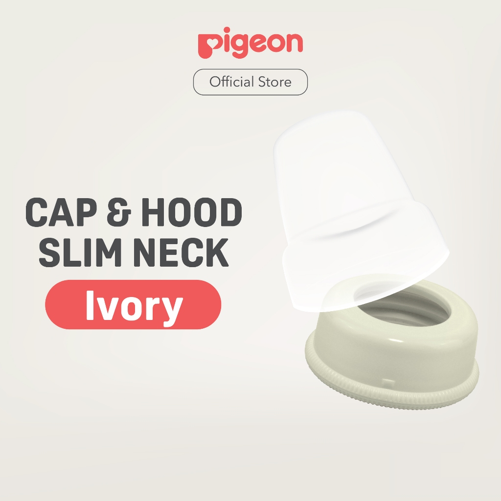 PIGEON Screw Cap & Nipple Dot Cover Slim Neck Biomass-PP Tahan Suhu 120°C Foto 5