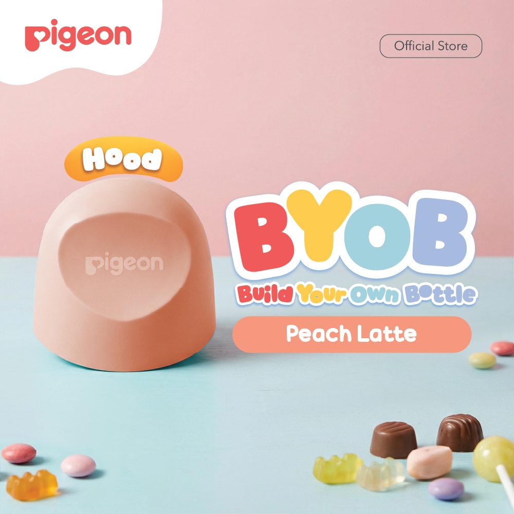 Hood Pigeon BYOB SofTouch Tutup Botol Susu Anti Debu Pilihan 6 Warna Foto 6