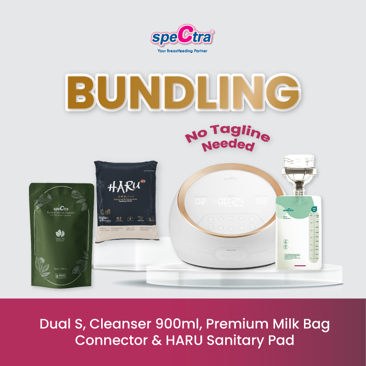 Spectra Dual S Double Electric Breastpump Pompa ASI Elektrik Ganda Korea Foto 7