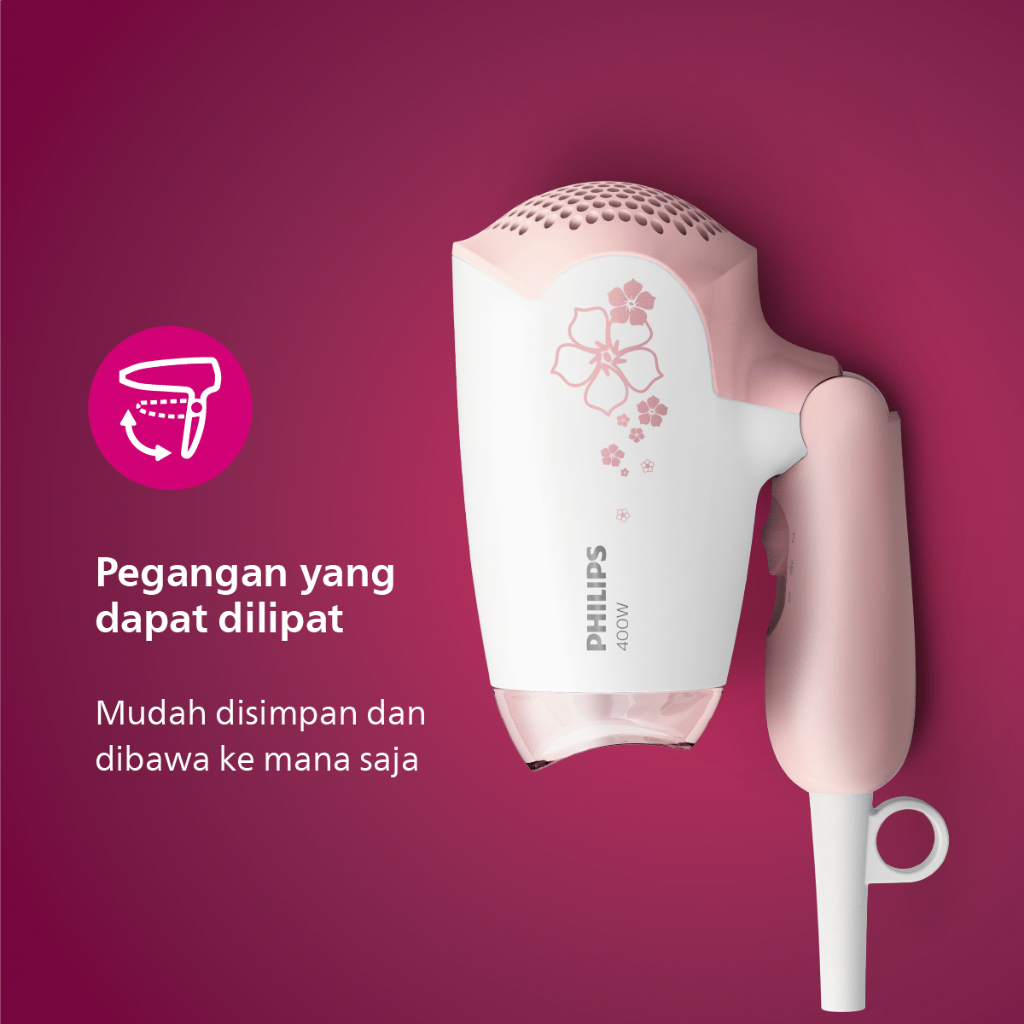 Philips Hair Dryer DryCare 400W Pink Foto 5