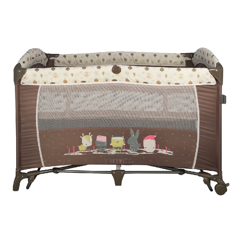 Babydoes Bedford XL Baby Box Portable Multifungsi Side Bed Roda Kelambu Foto 6