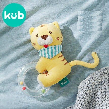 KUB Baby Soothing BB Stick Mainan Bayi Penenang Rattle Lion Tiger Foto 5