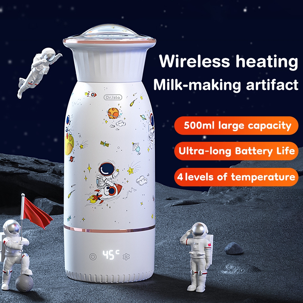Dr.isla Penghangat Asi Wireless N39 Portable 500ML Kontrol Suhu 40-55°C Baterai Tahan Lama Foto 2