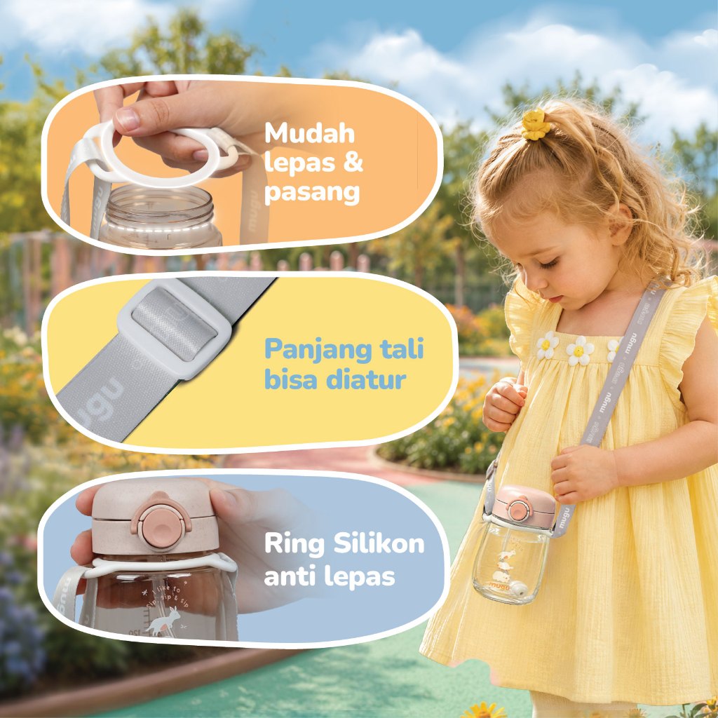 MUGU Universal Water Bottle Strap Foto 5