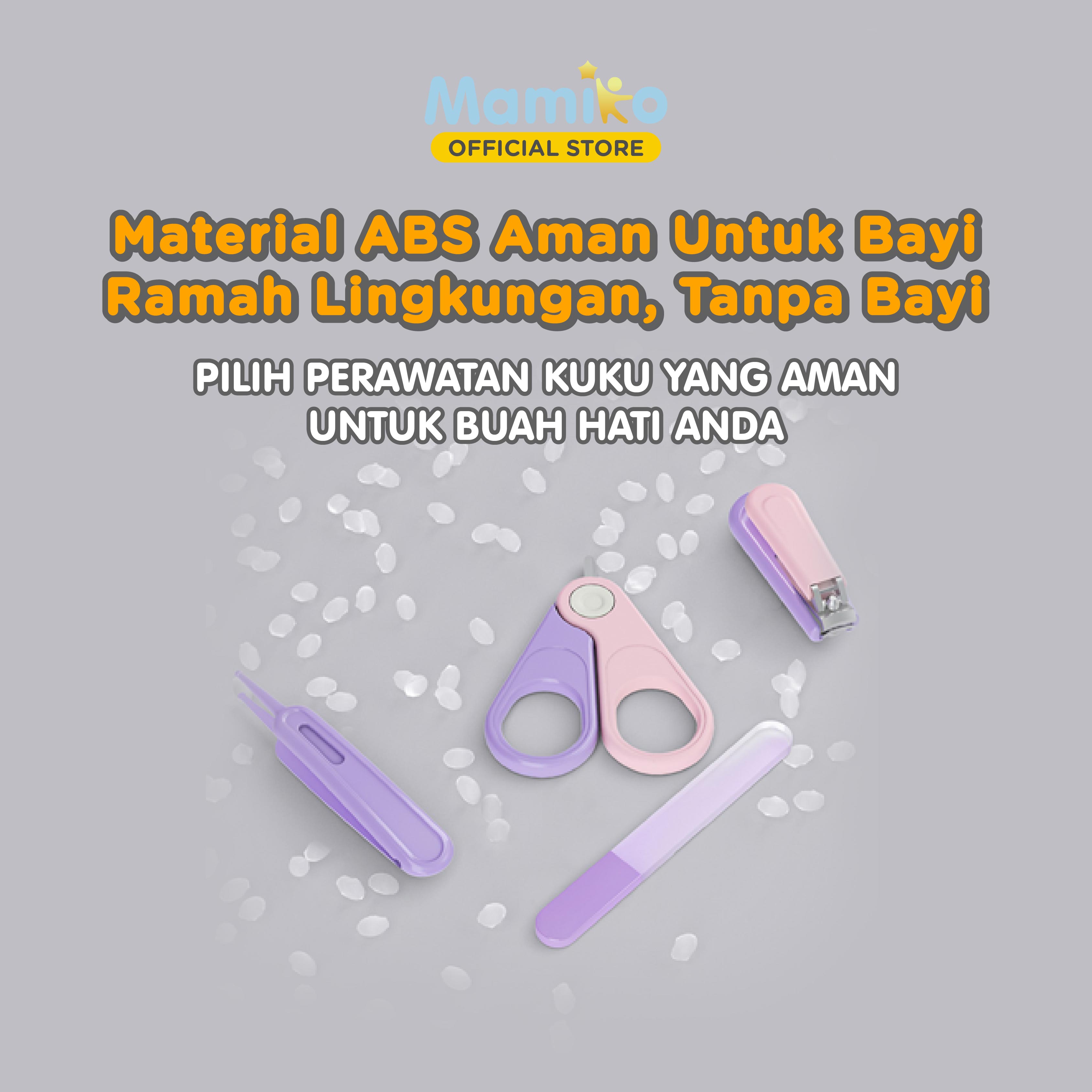 Mamiko Baby NailCare 5in1 Set Alat Perawatan Kuku Bayi dengan Clipper 360° dan Kotak Foto 7