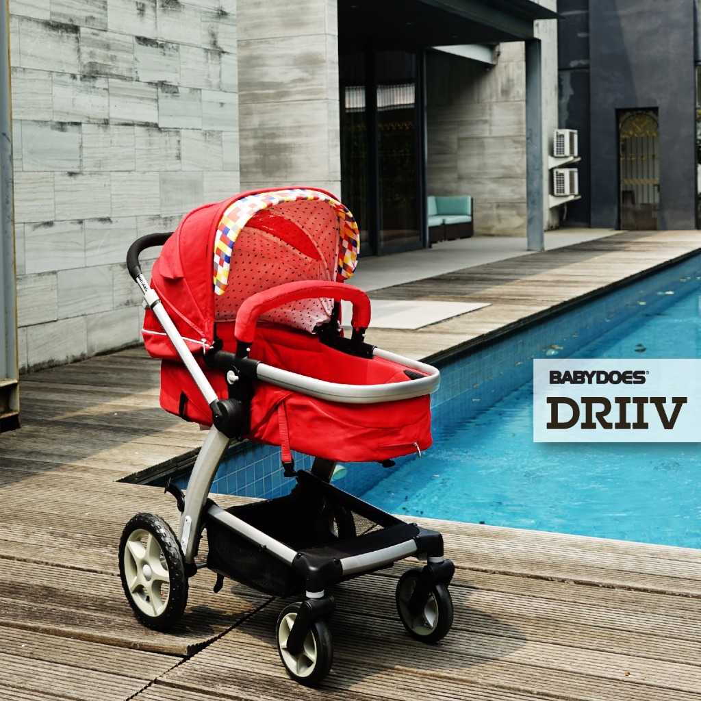 Stroller Good Baby Driiv Reversible Seat Full Size Rangka Aluminium Kapasitas 20kg Foto 6