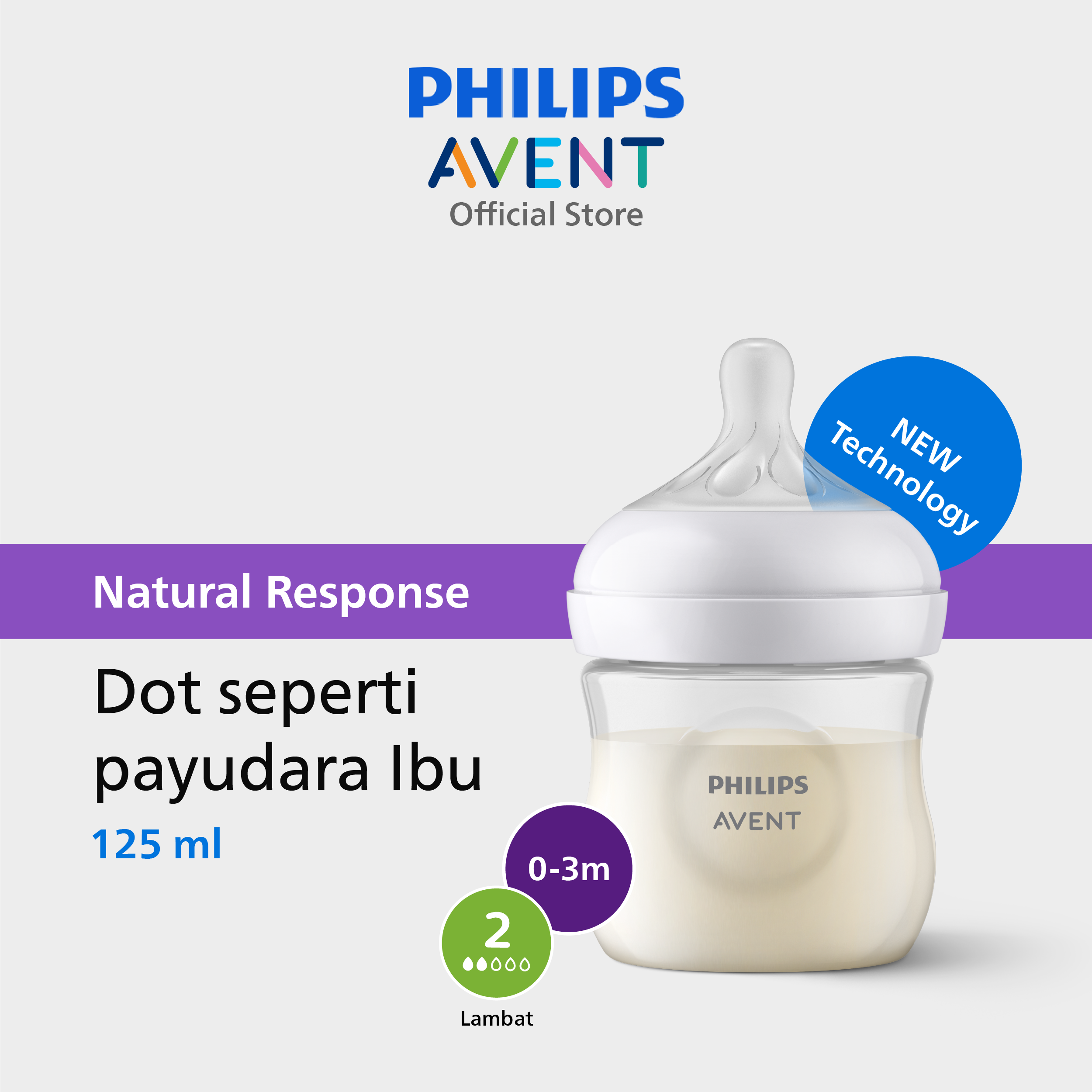 Botol Susu Philips Avent Natural Response Foto 6