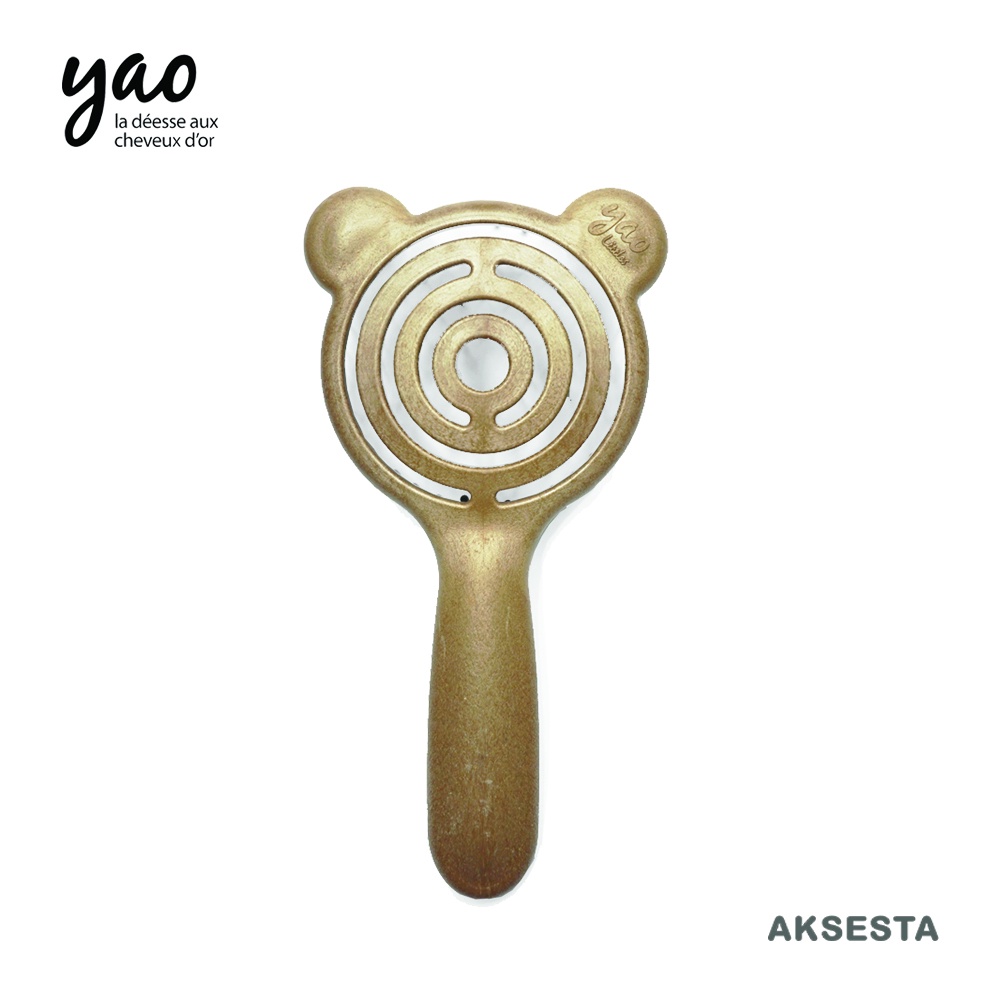 Sisir Kayu YAO Little Wood Teddy Anti Rontok Buatan Korea Selatan Foto 4