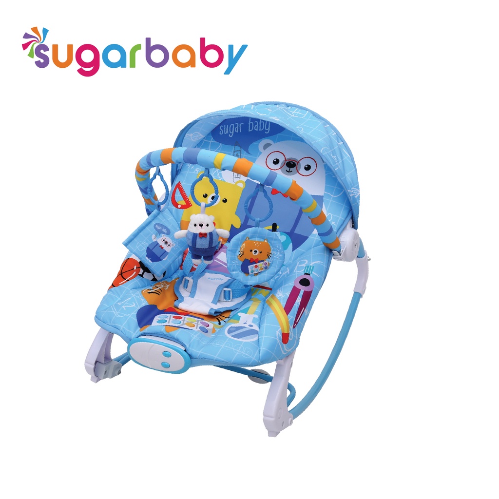Ayunan Bayi Sugarbaby 10in1 Premium Rocker Bouncer Kursi Goyang Manual Foto 6