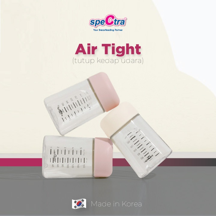 Spectra Air Tight Cap Tutup Botol Kedap Udara 2pcs untuk Botol Feeding & Storage Foto 2
