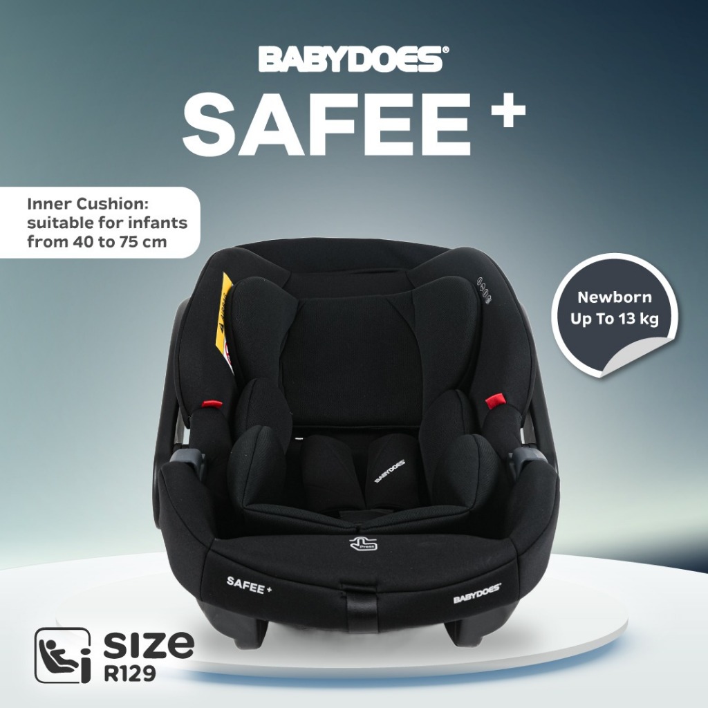 Babydoes Safee+ Car Seat Infant Carrier i-Size Certified UN R129 Rearward-Facing Foto 2