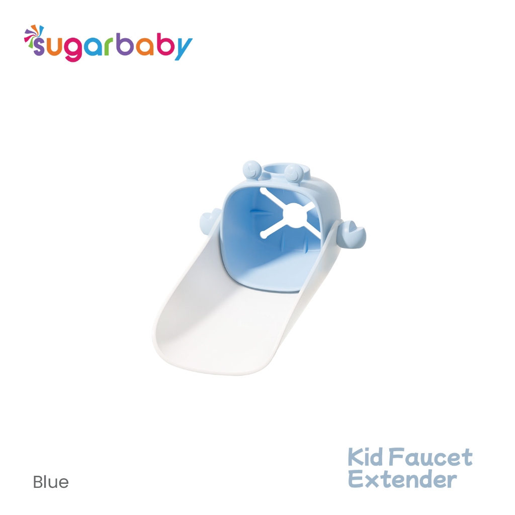 Sugarbaby Kid Faucet Extender Sambungan Keran Silikon Aman Anak BPA Free Dual Interface Foto 5