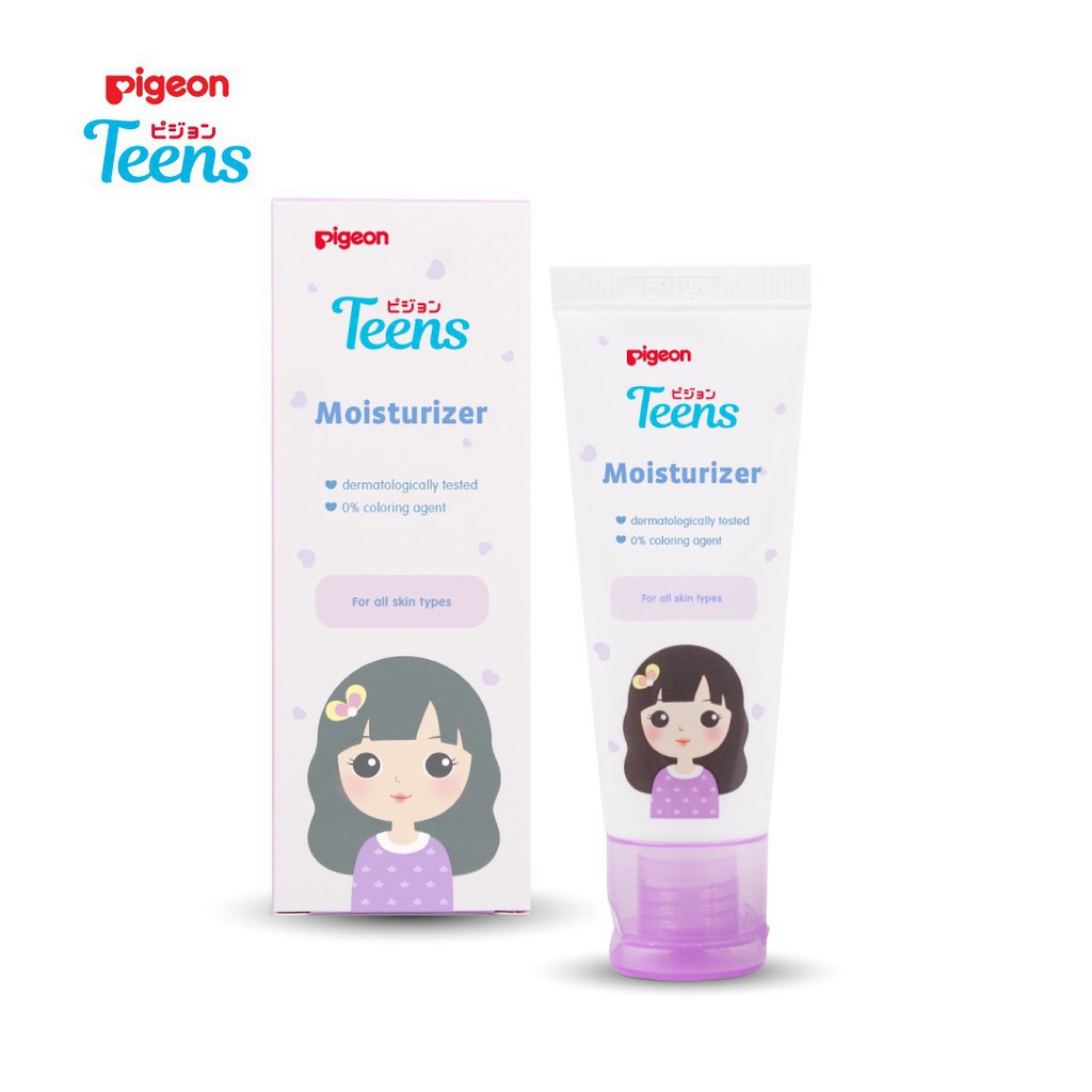 Pigeon Moisturizer For All Skin Types 20ml Pelembab Wajah Remaja Dengan Ekstrak Jojoba Chamomile Foto 2