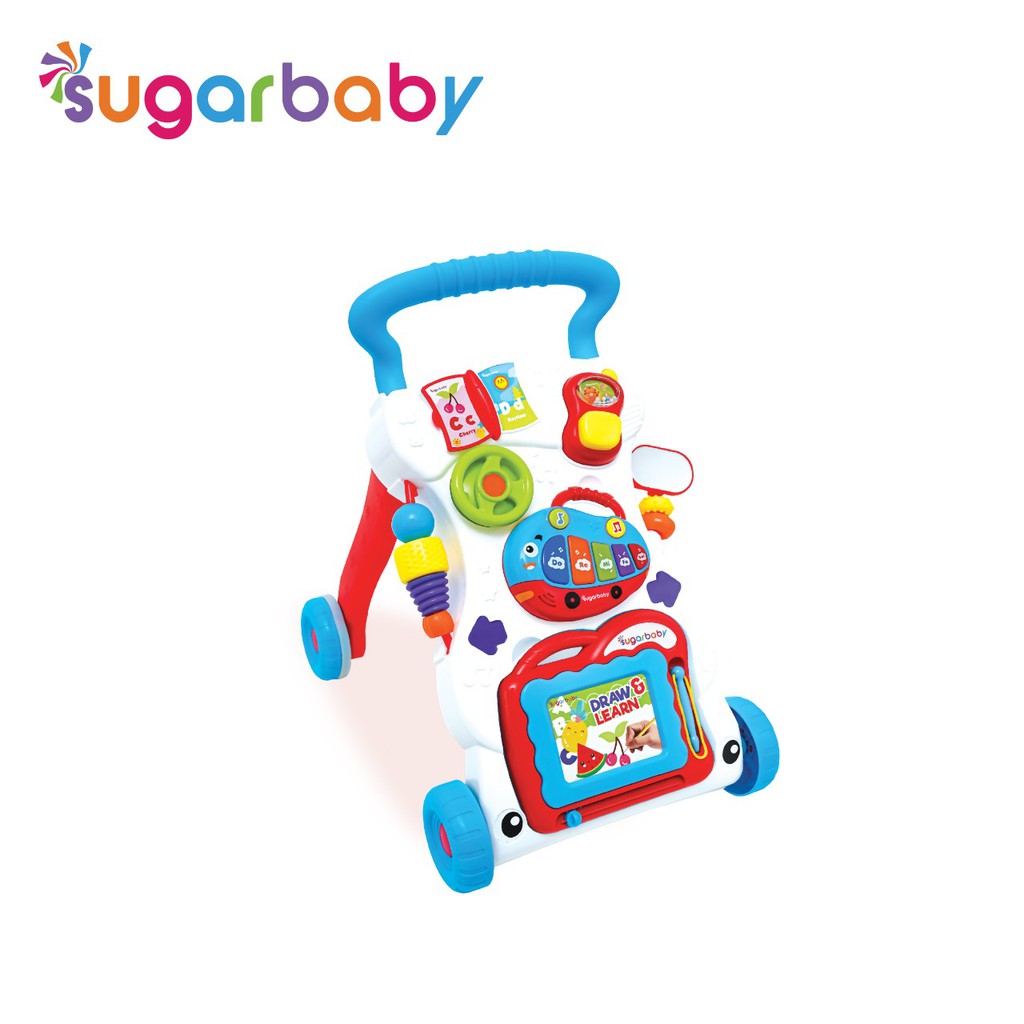Sugar Baby My Circus Baby Walker CIRWALKER Alat Bantu Jalan Edukasi Panel Aktivitas Piano Foto 5