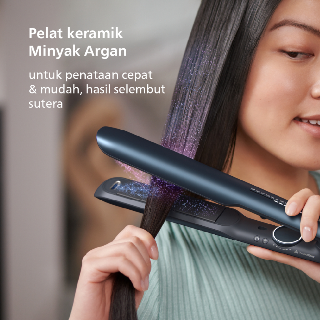 Philips Straightener 7000 ThermoShield Argan Foto 5