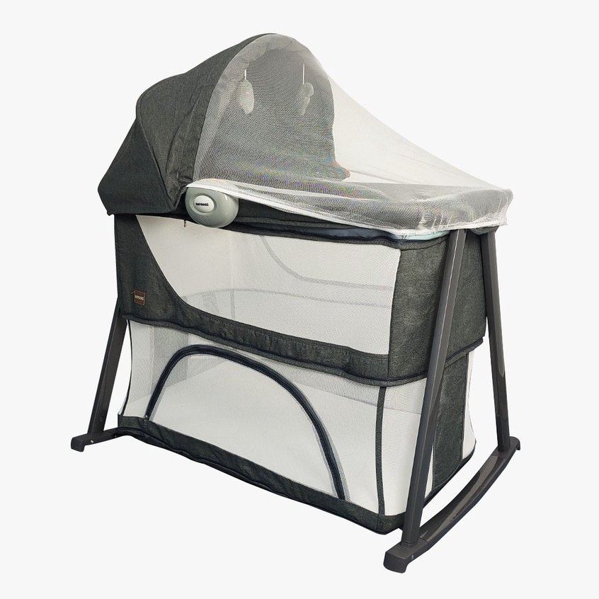Baby Box Babydoes 4-in-1 Cottage Crib Tempat Tidur Bayi Portable dengan Music Box Foto 7