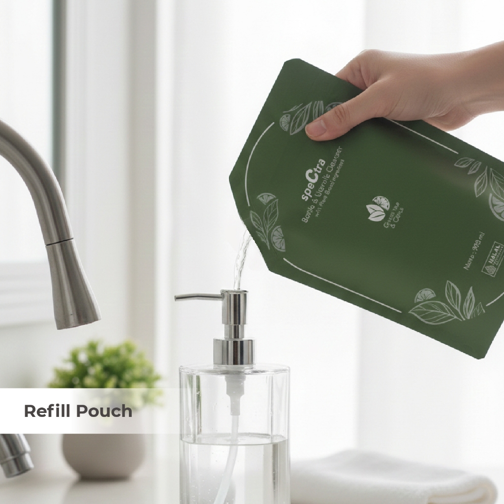 Pembersih Botol Susu Spectra Bottle Cleanser Cair untuk Bayi Foto 4