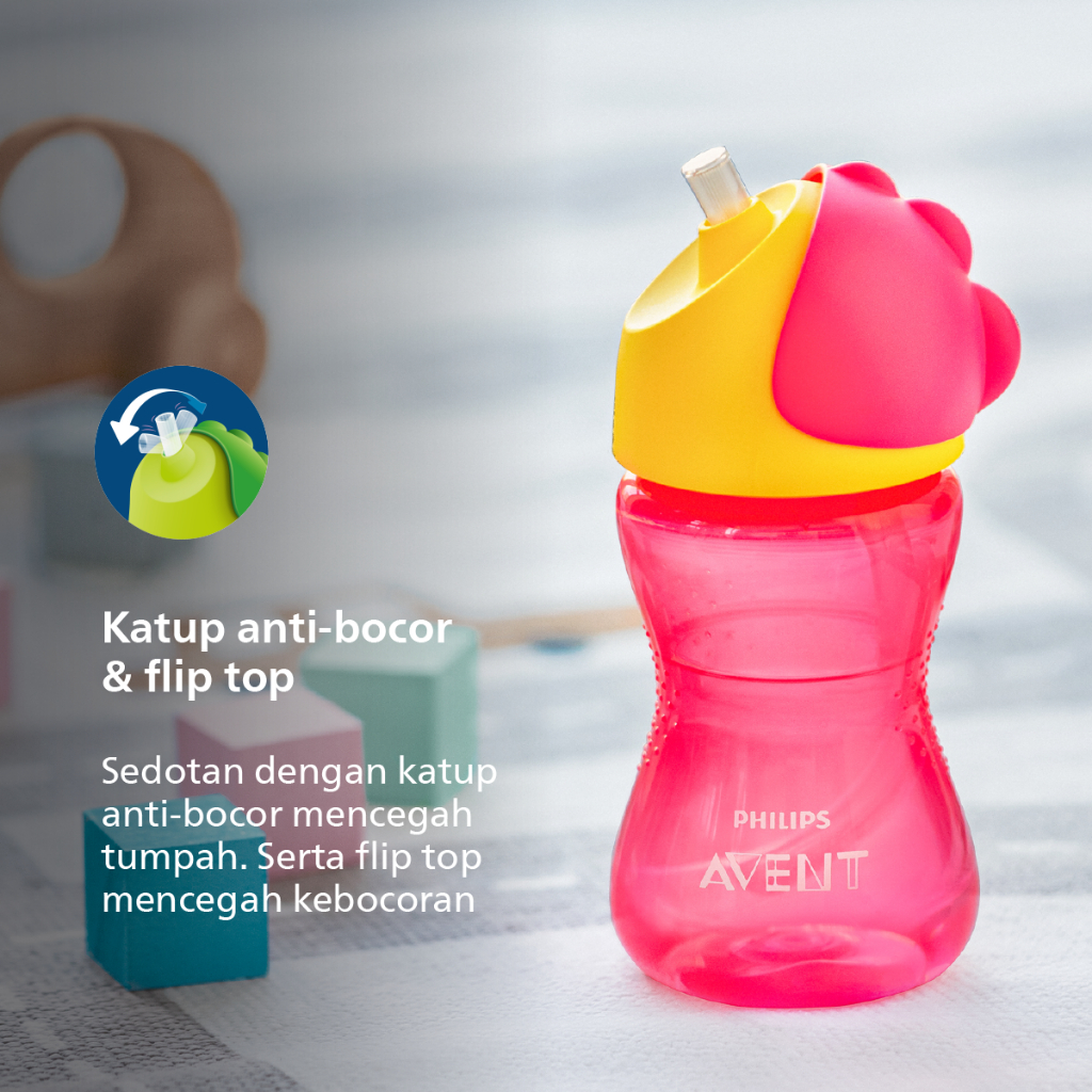 Philips Avent Straw Cup Bendy 300ml Foto 4