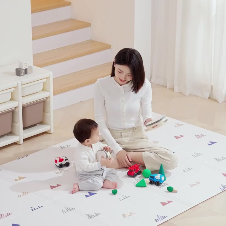 Parklon PVC Roll Playmat 190x130 cm & 230x140 cm Double Side Diamond Embossing Anti