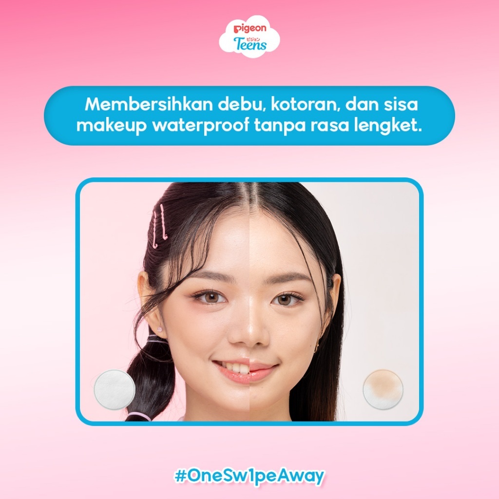 Pigeon Teens Bright Heroes Micellar Oil 100 ml Pembersih Wajah Double Cleansing Niacinamide Foto 4