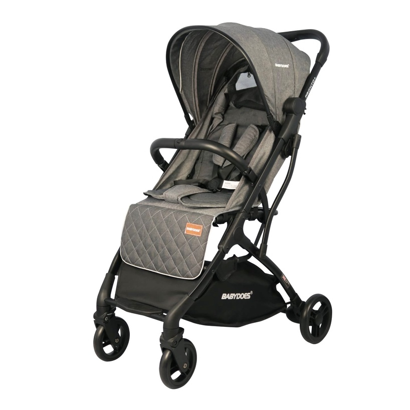 Babydoes Pronto+ Stroller Travel Ringan 7kg Compact Ditarik Seperti Koper Foto 6