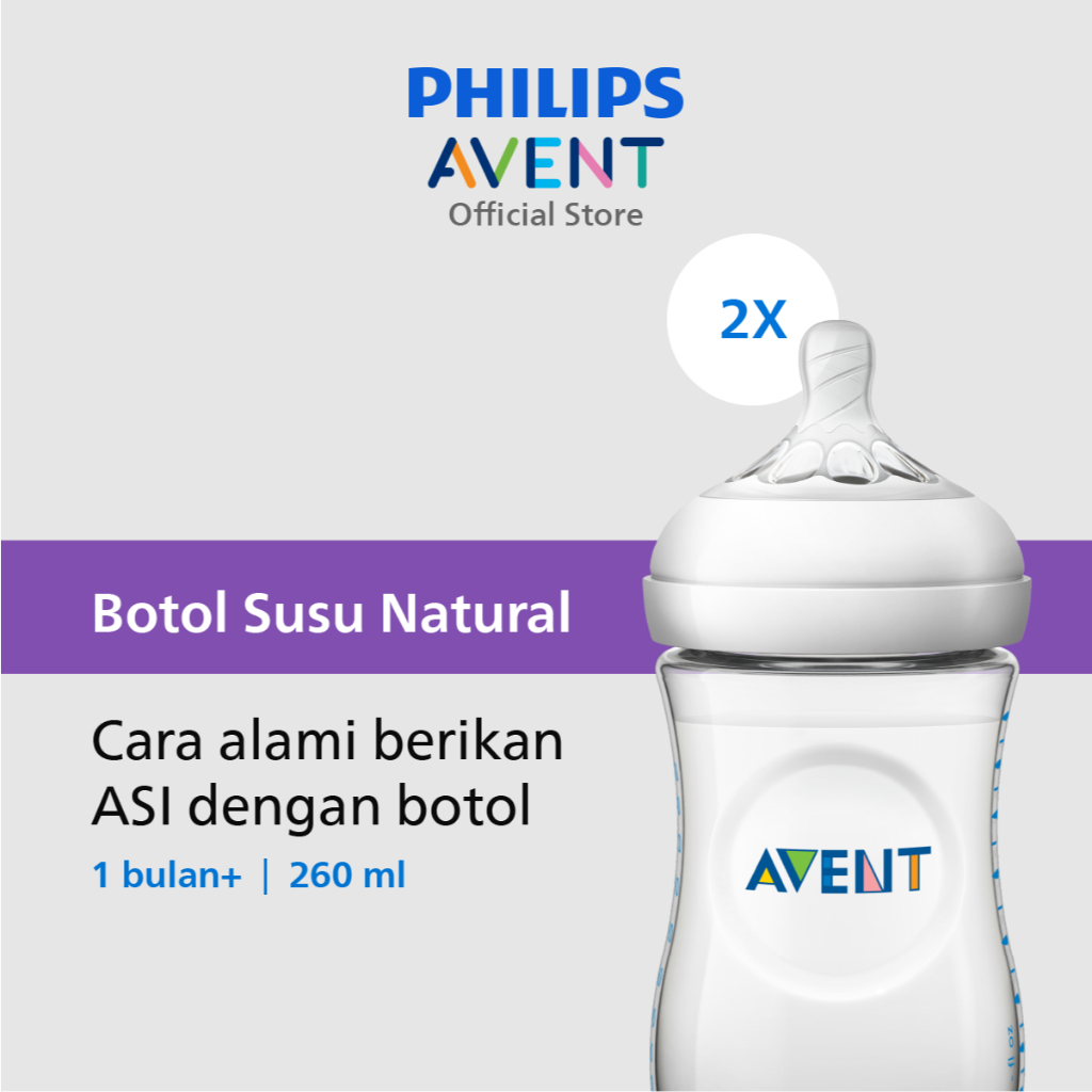 Philips Avent Natural Twin Bottle 260ml Foto 6
