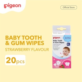 Pigeon Baby Tooth & Gum Wipes Tisu Basah Pembersih Gigi Gusi Bayi 6 Bulan+ Foto 7