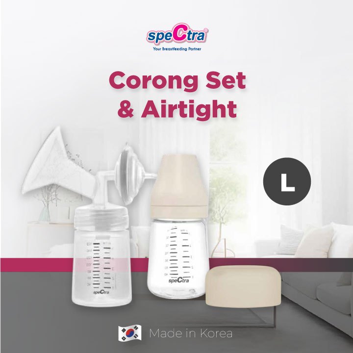 Corong Set Breastshield Pompa ASI Spectra Original Korea 5 Ukuran Foto 8
