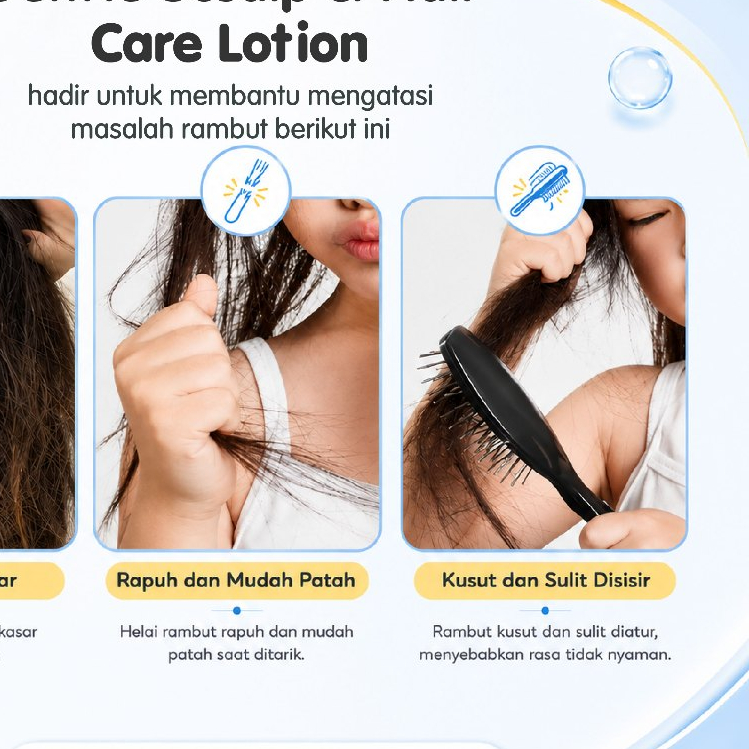 Mamiko Gentle Scalp & Hair Care Lotion 100ml Botol Spray untuk Bayi Baru Lahir Foto 5