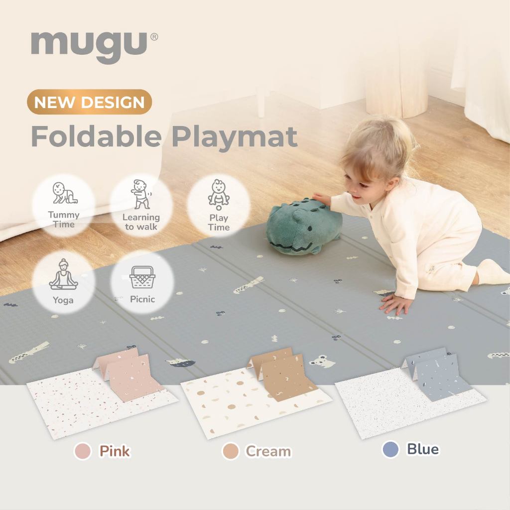 Mooimom Mugu Playmat Lipat XPE Foto 2