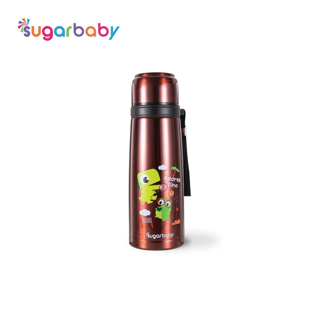 Sugar Baby STRONG Vacuum Stainless Steel Bottle 600ml Dino Insulated Thermos Foto 8