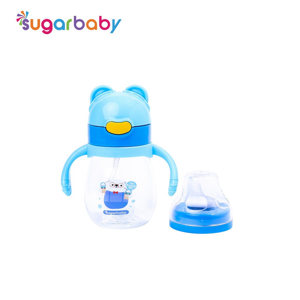 Sugar Baby Replacement Straw Sedotan Sippy Cup TSC21320 dengan Pemberat Gravitasi dan Sikat Pembersih Foto 3