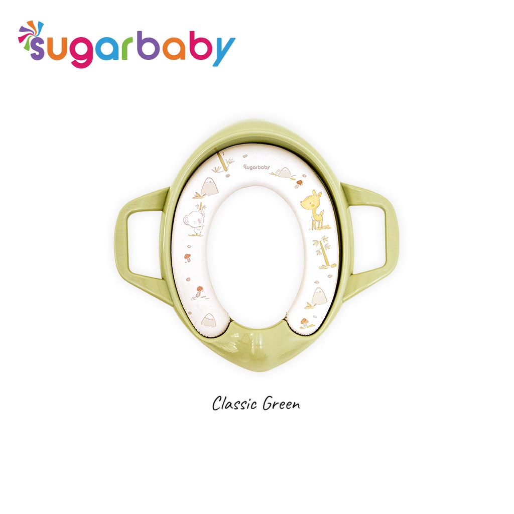 Sugarbaby Potty Seat Dudukan Toilet Anak dengan Pegangan & Anti Splash Guard Foto 7