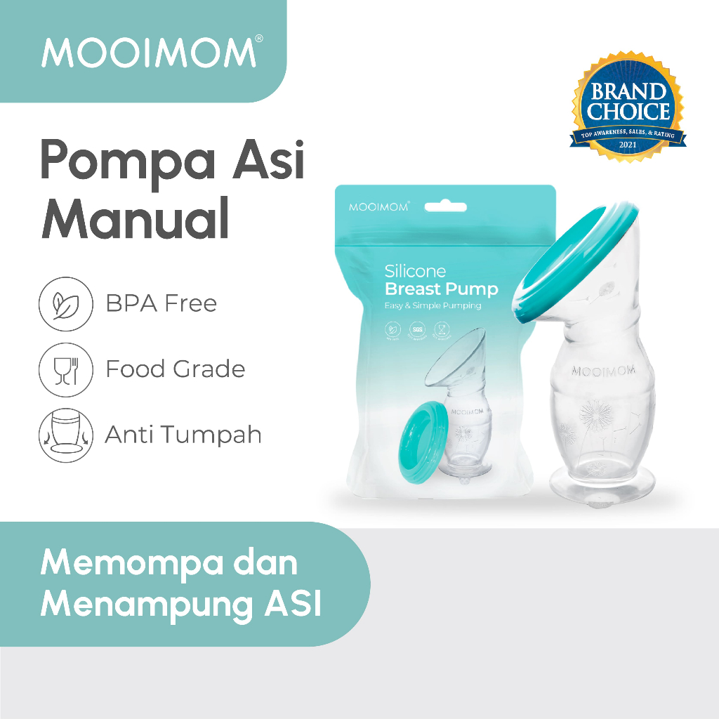 Penampung ASI Silikon MOOIMOM Foto 3