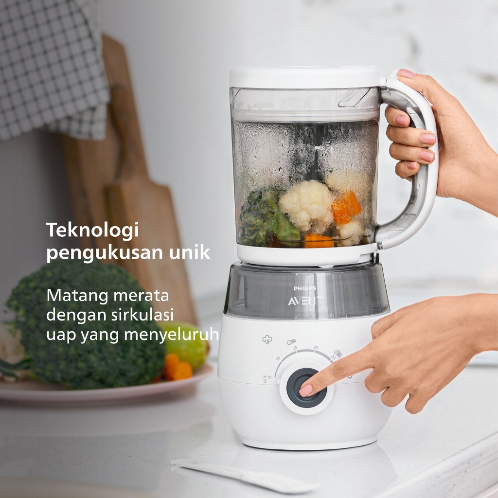 Philips Avent Food Processor SCF883/01 4-in-1 Foto 5