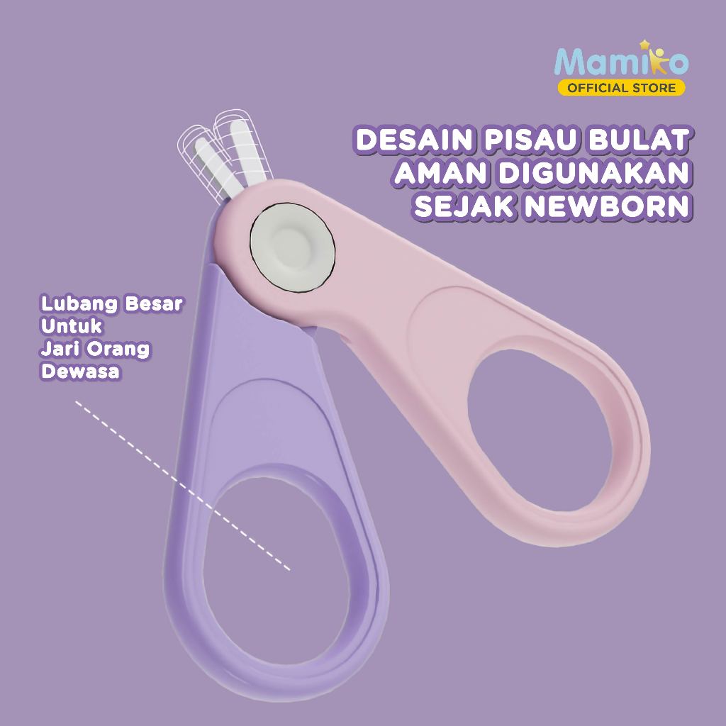 Mamiko Baby NailCare 5in1 Set Alat Perawatan Kuku Bayi dengan Clipper 360° dan Kotak Foto 4